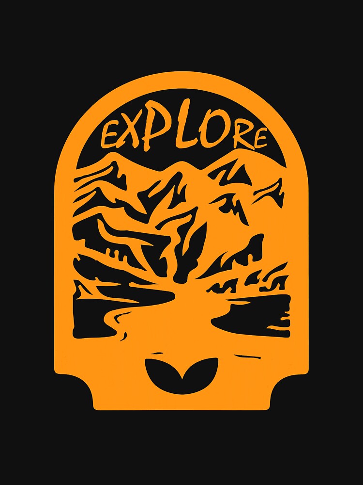 Travel Explore Mountain Casual Camping by YesterDayCheck