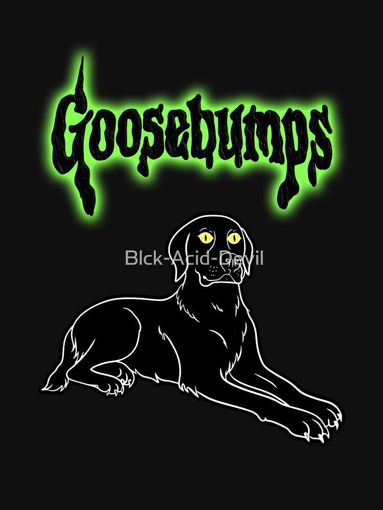 goosebumps green dog by Blck-Acid-Devil