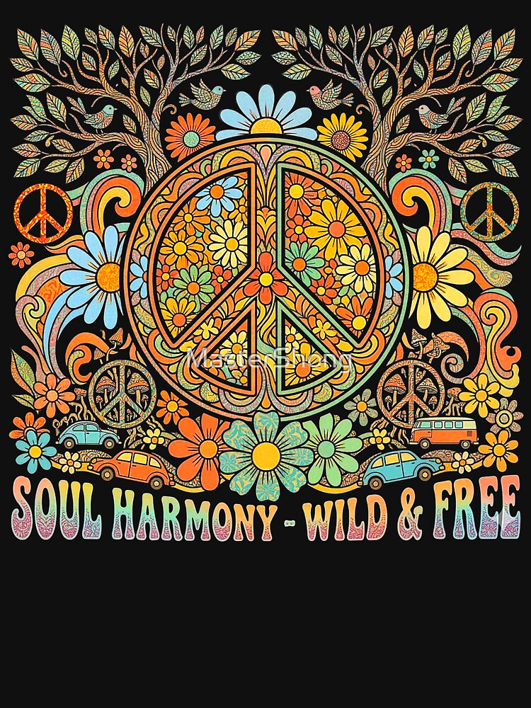 Peace Love Harmony 60s by MasterShong