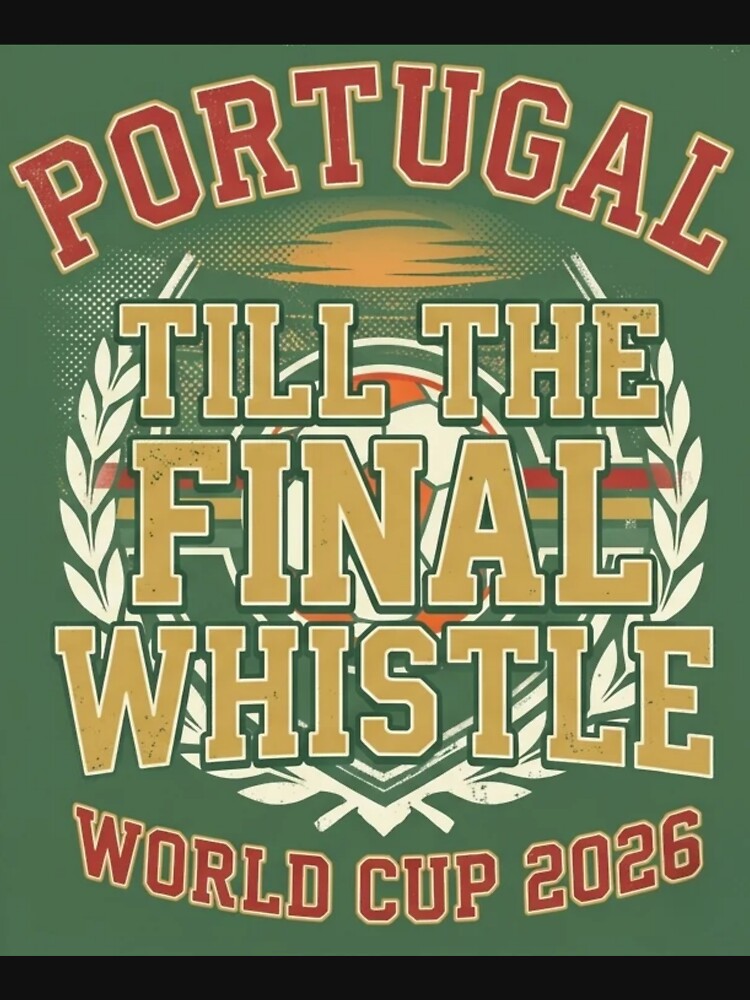 Portugal Soccer Till The Final Whistle Vintage Green Sports by rebuZZ-Apparels-The Minimalistic Buzz