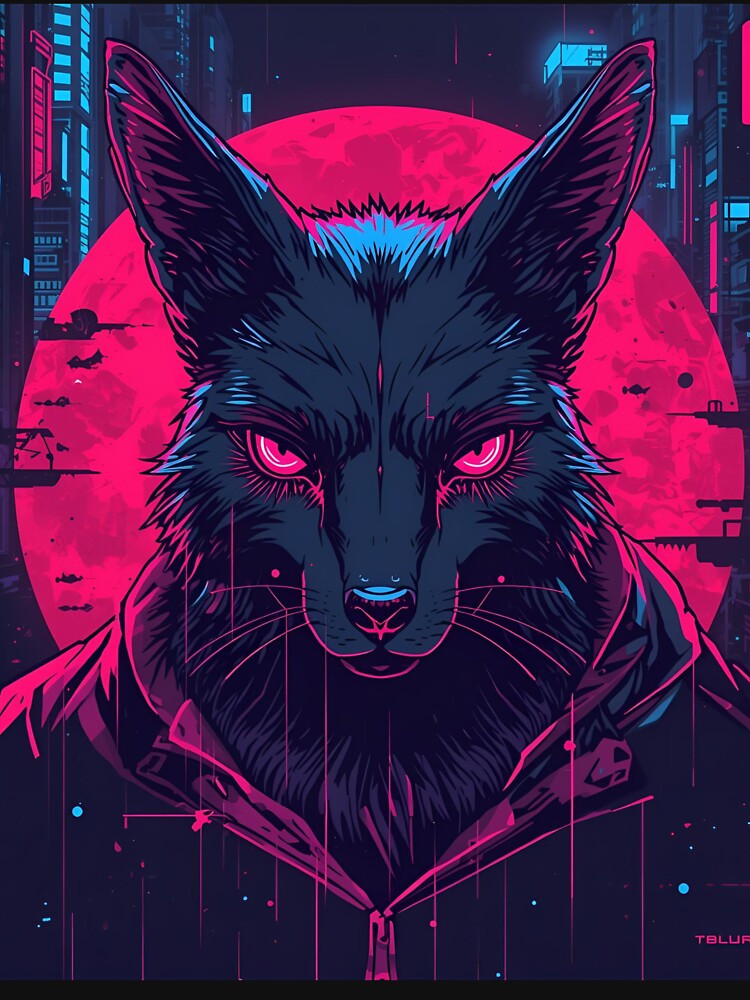 Urban wolf by whatthefoxsays