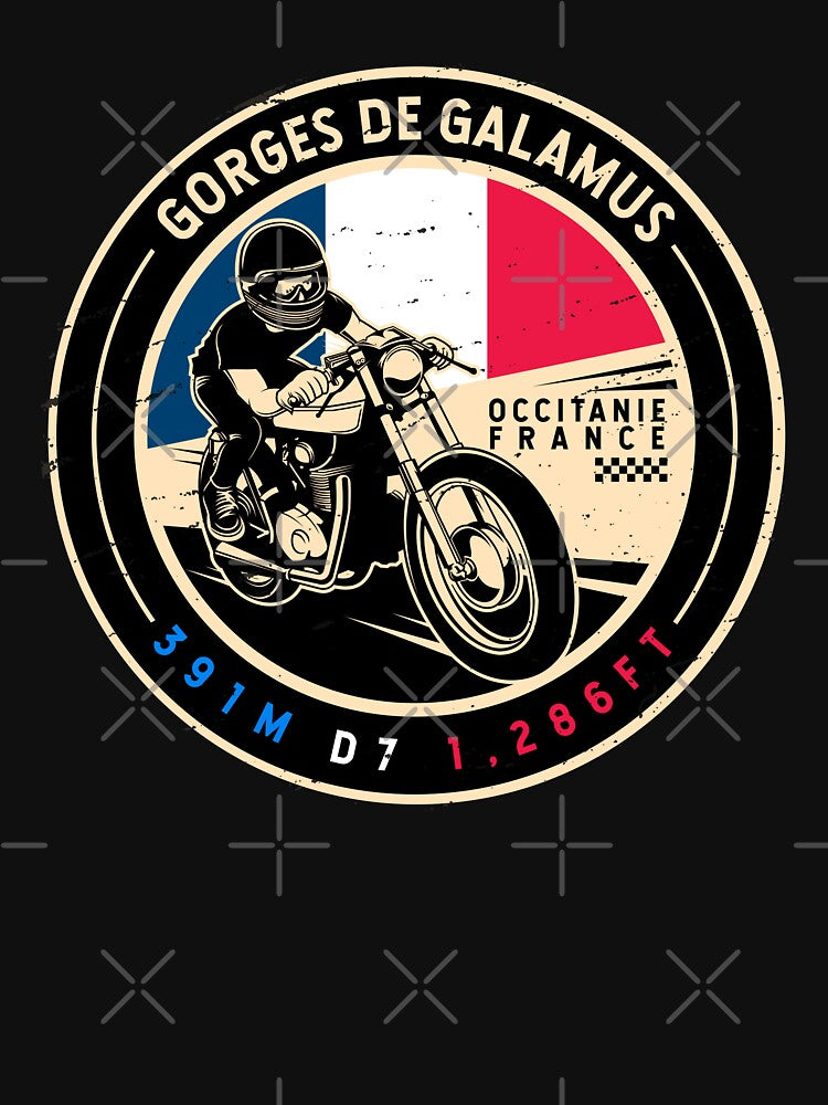 Gorges de Galamus | Occitanie | Motorcycle by KrisSidDesigns