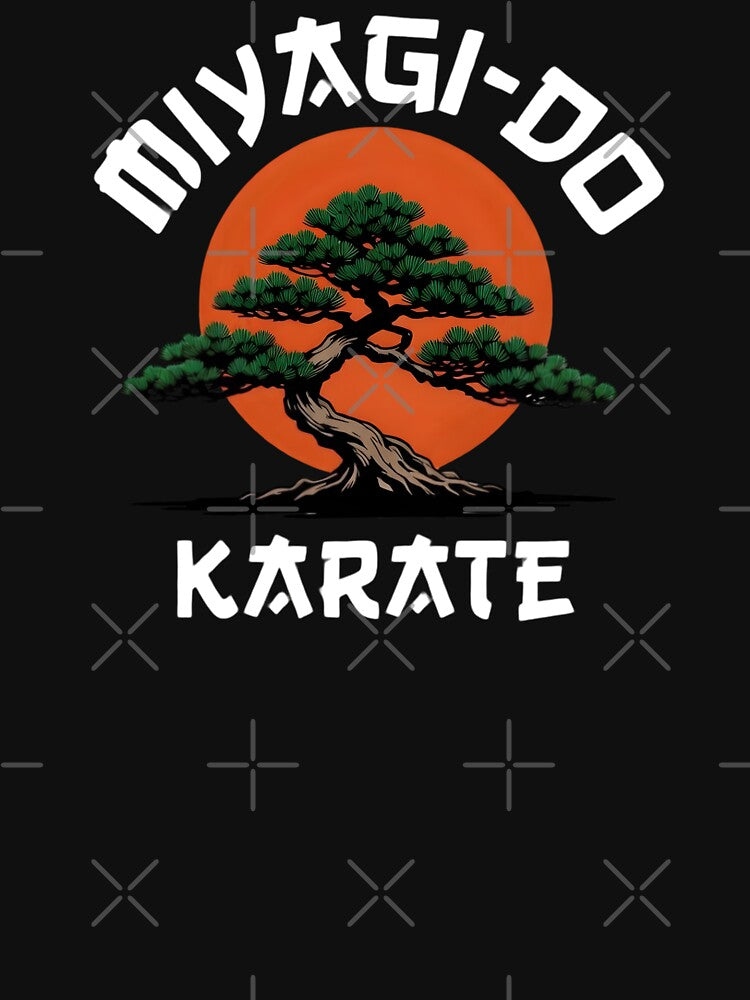 Retro Miyagi-Do Karate Bonsai Rising Sun by TshirtsOnline-