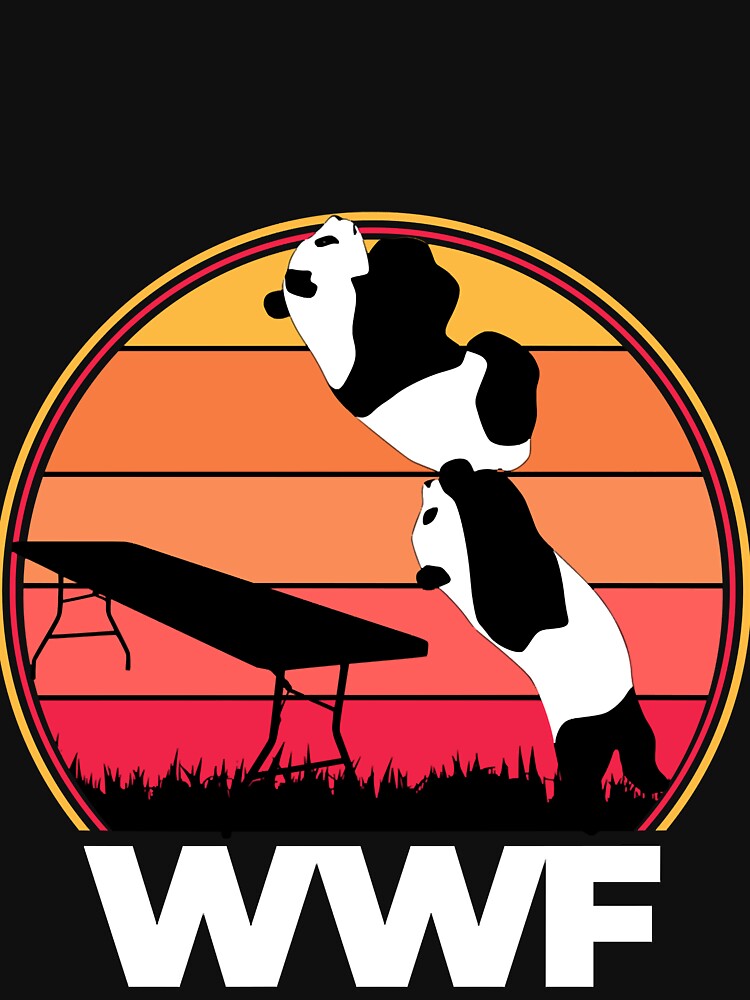 Wwf wrestling pandas by TaylorChaltha1