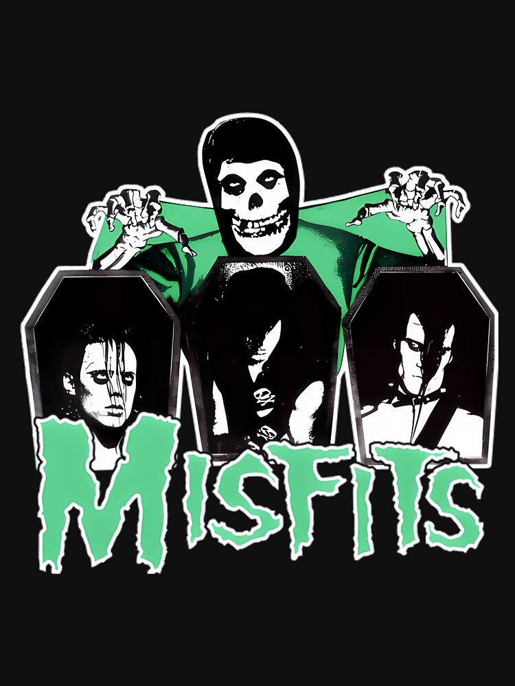 Rock Misfits Band Albums Punk Tour by crolodesign