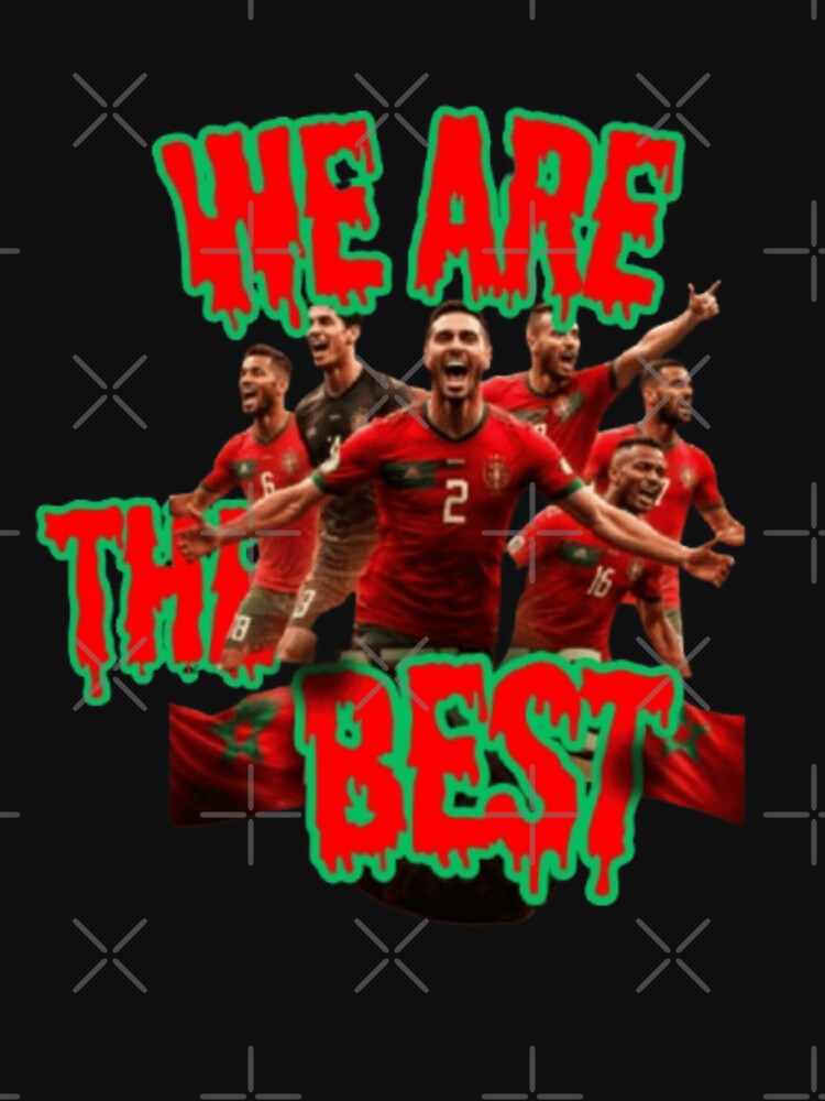 Moroccan Football Pride | We Are The Best by rafworldshop