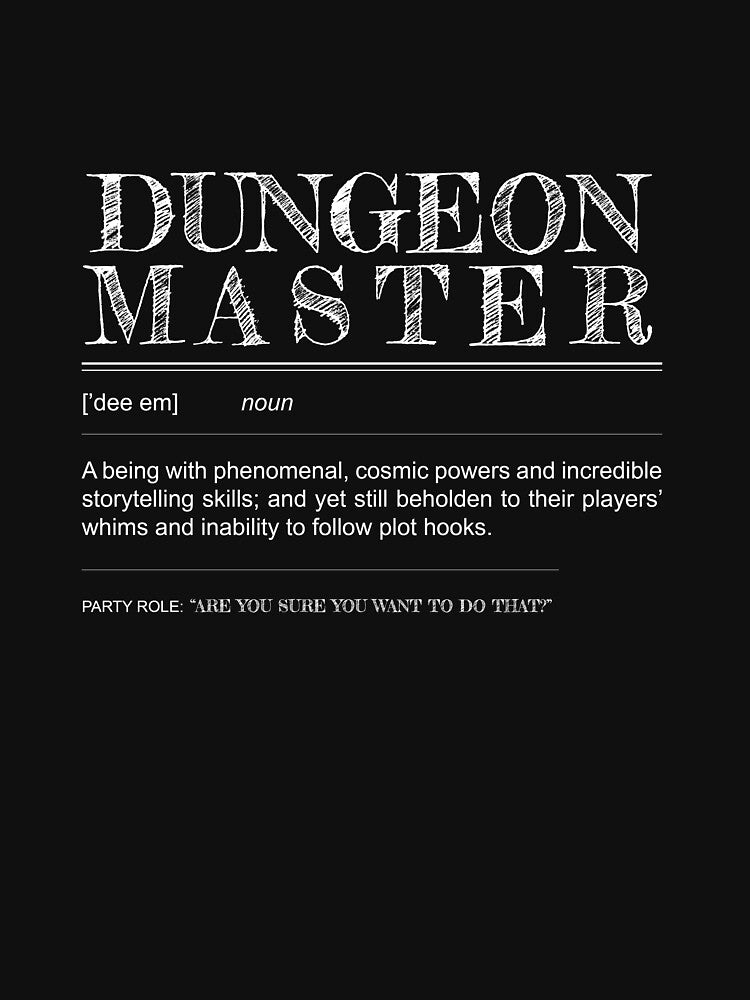 Dungeon Master Definition by HaPenny