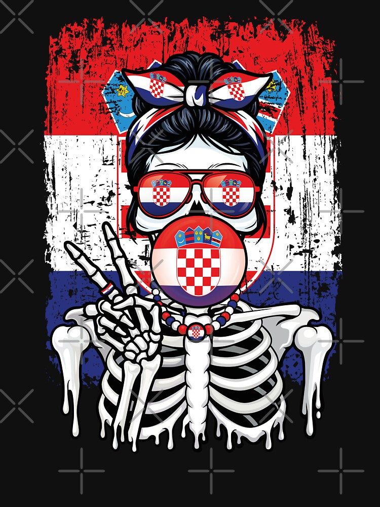 Croatia-Inspired Graphic Tee for Everyday Style by Colorful Designs