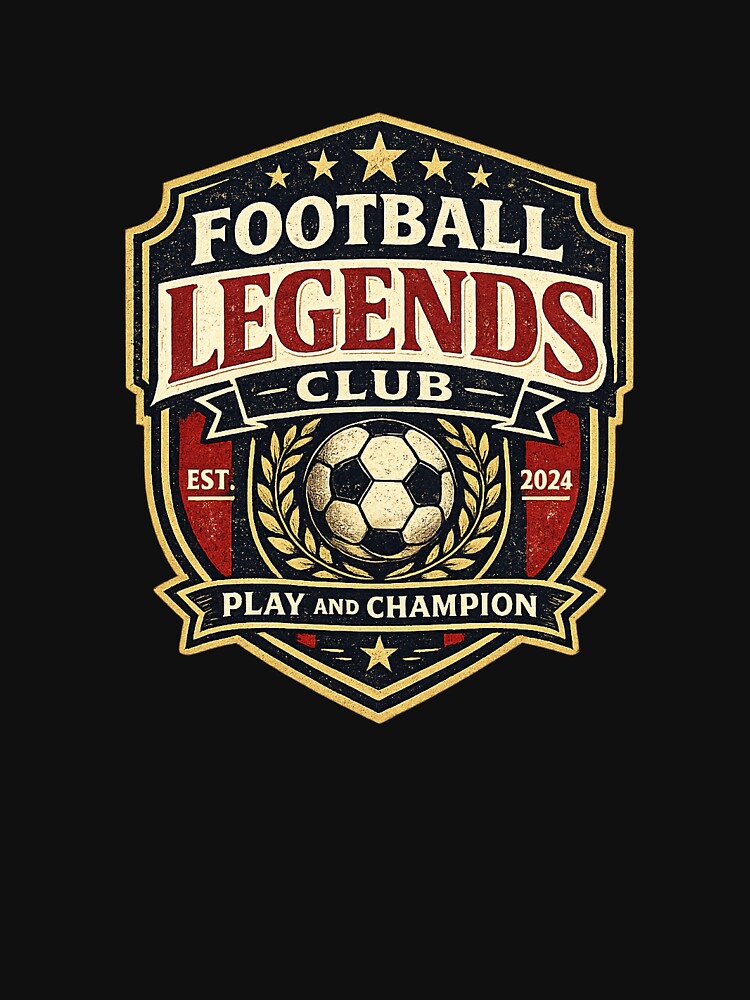 Football Legends Club Vintage by ubeyeart