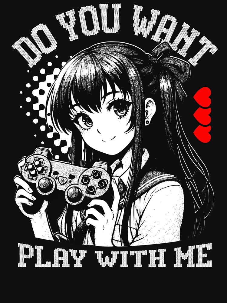 Anime Gamer Girl by KingzDezign