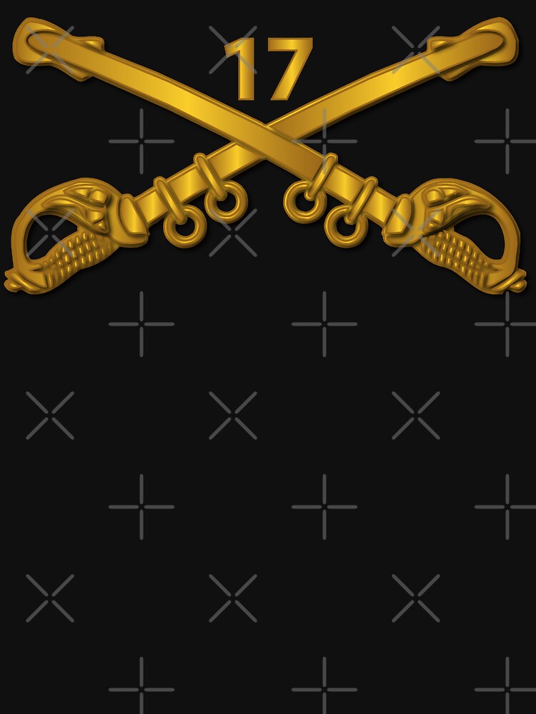 Army - 17th Cavalry Branch wo Txt by Military Insignia Products