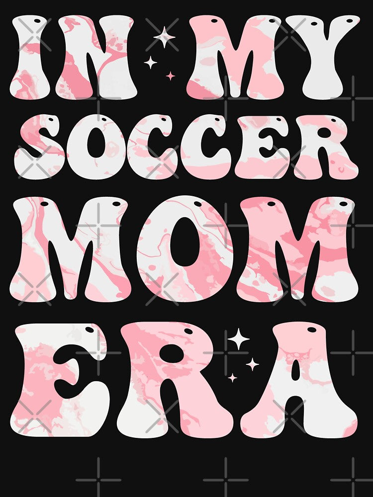 In My Soccer Mom Era Colorful Soccer Mama by RareBunny