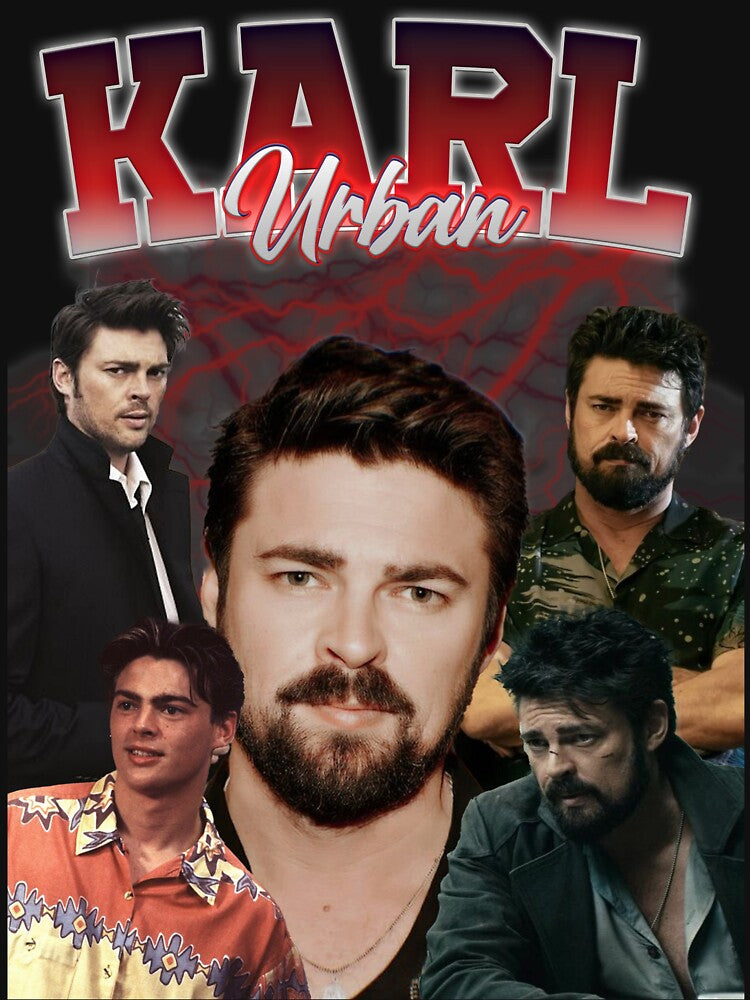 Karl Urban Retro Style by deluluhaze