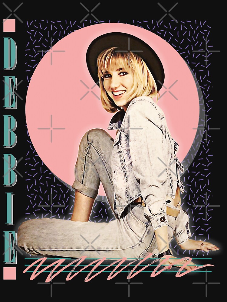 Retro Debbie Gibson Retro 80S Aesthetic Design by MikeBins1998