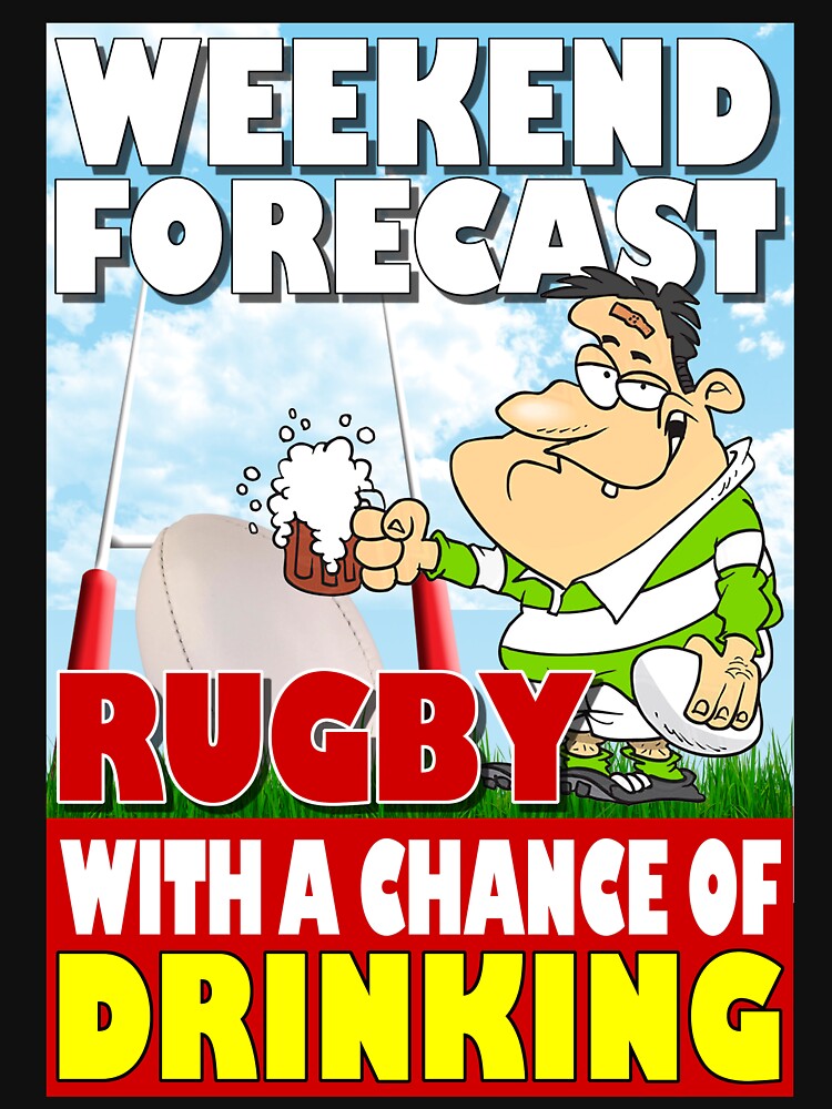 Weekend Forecast Rugby With A Chance Of Drinking by Fairyjam