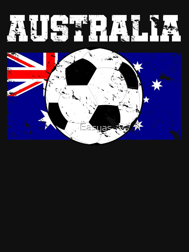 Australia Football Australian Aussie Soccer Player Coach Gift by Easyas