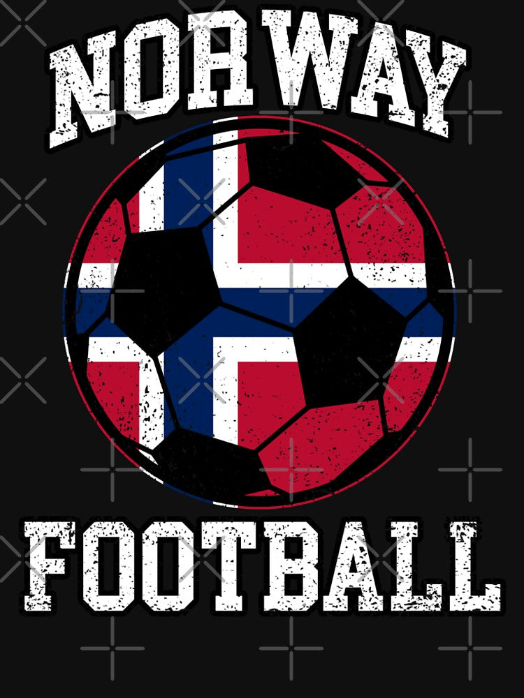 SOCCER BALL - NORWAY | Soccer Fans and Teams for Men and Women t-shirt by wallsandpatts