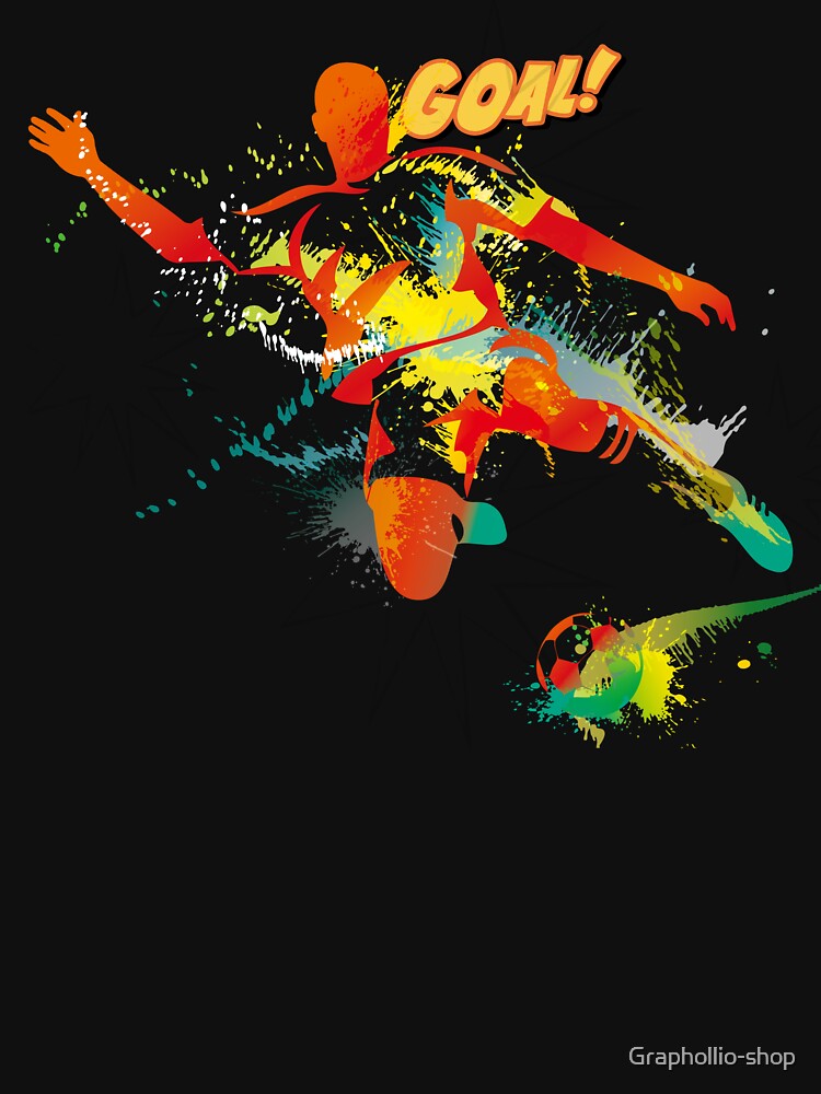 "Dynamic Soccer Goal Celebration" by Graphollio-shop