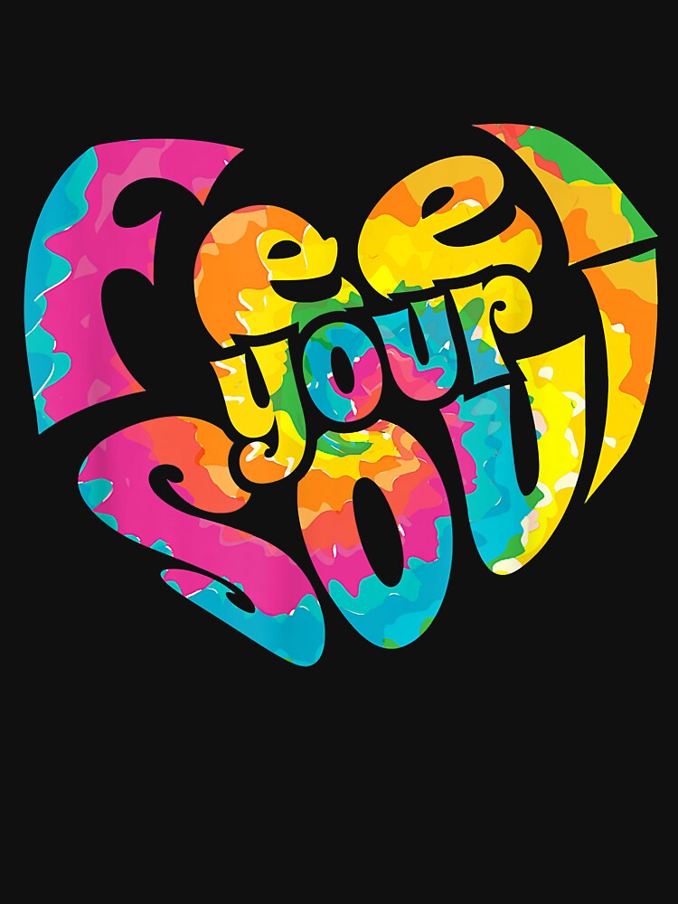 Hippie Peace Sign Heart - Feel Your Soul by shannange