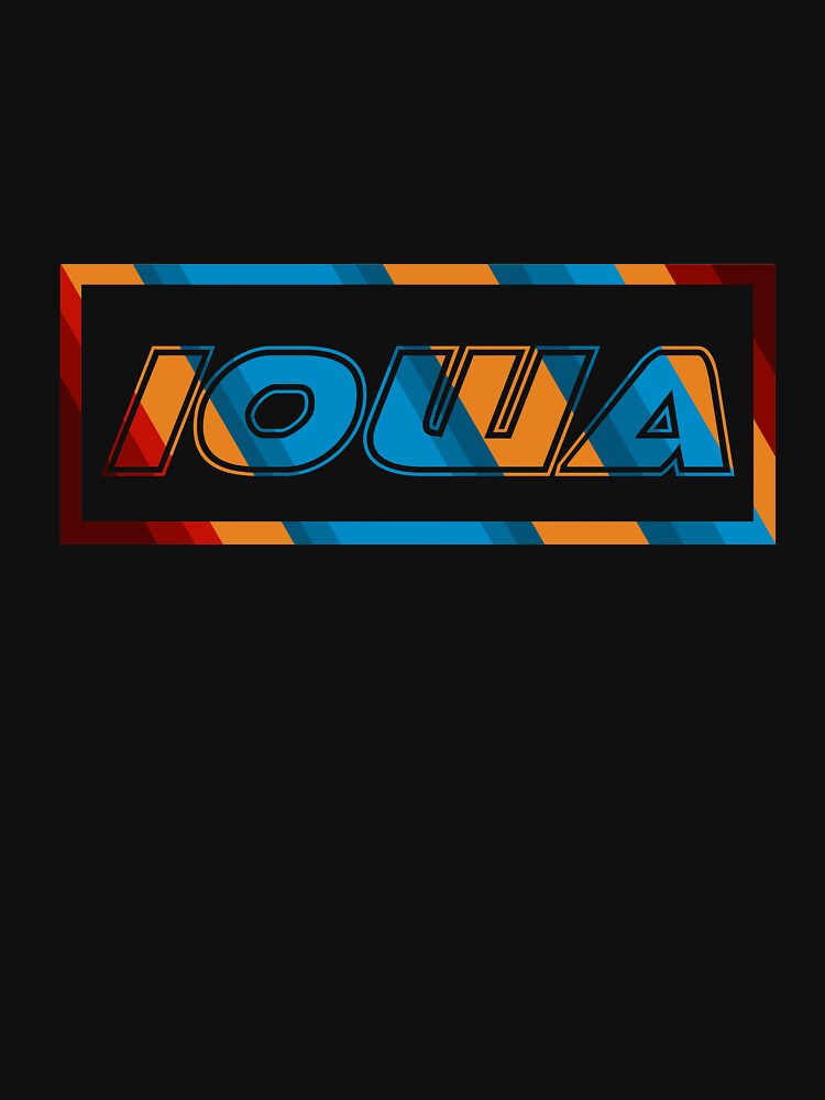 Iowa T-Shirt for Men and Women by AllStarMerch