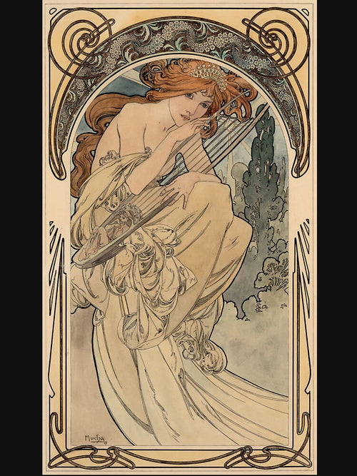 Allegorie de la Musique by Alphonse Mucha by RBEnt