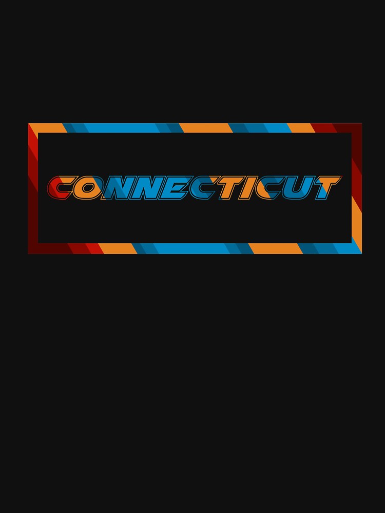 Connecticut T-Shirt for Men and Women by AllStarMerch