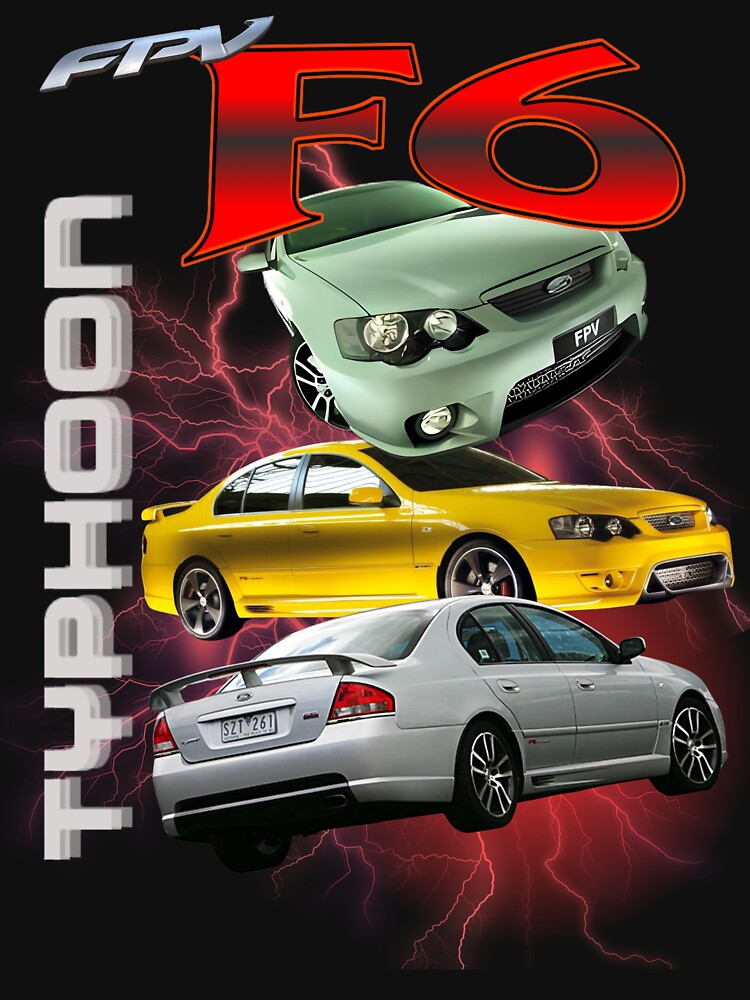 Ford FPV BF F6 Typhoon Vintage Design by car-cartoons