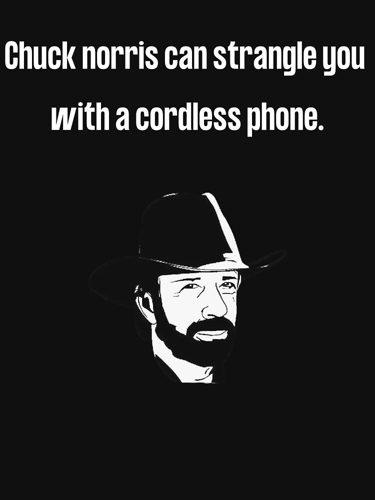 Chuck Norris can strangle you by ninjageese