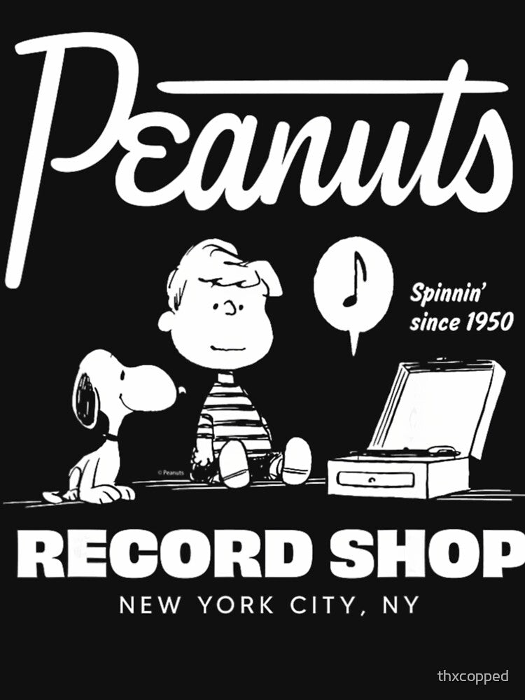 Peanuts Record Shop by thxcopped