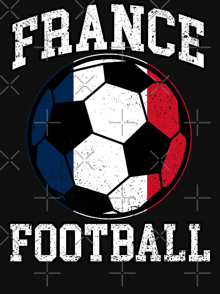 SOCCER BALL - FRANCE | Soccer Fans and Teams for Men and Women t-shirt by wallsandpatts