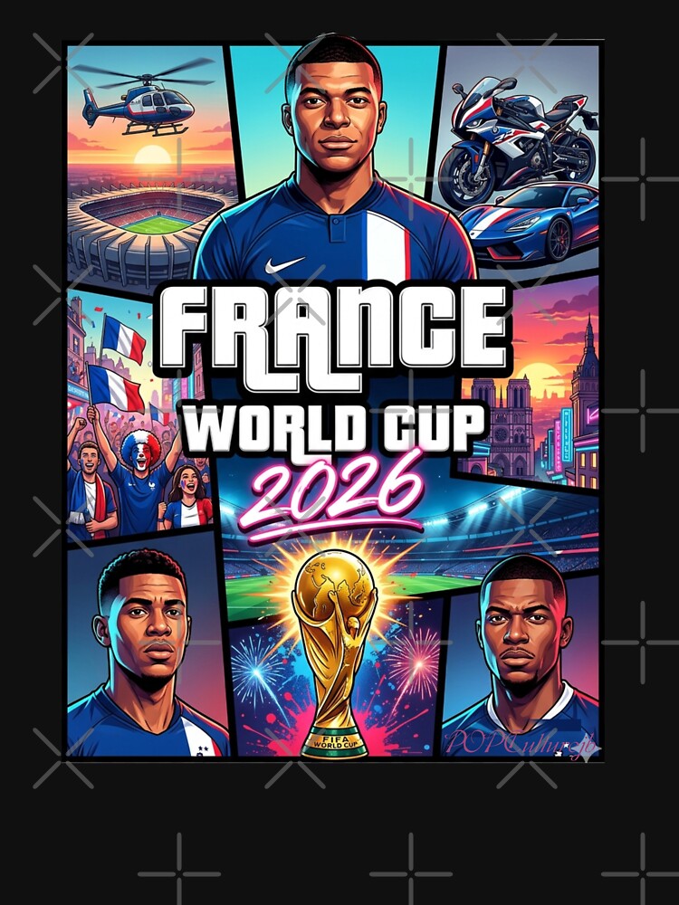 France Football Club USA  – World Cup 2026 by POPCulturejb