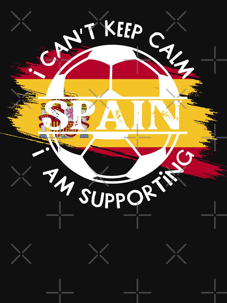 I Can't keep Calm, I am Supporting Spain by laiwole