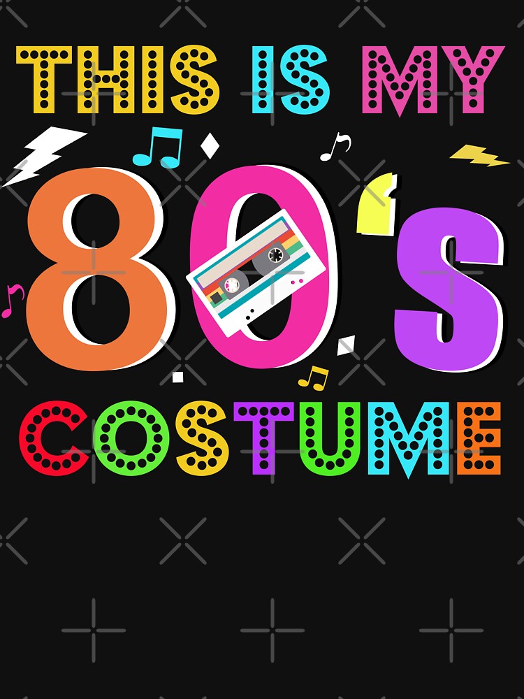 This Is My 80s Costume - Vibe Retro Party Outfit Wear by JukeLox
