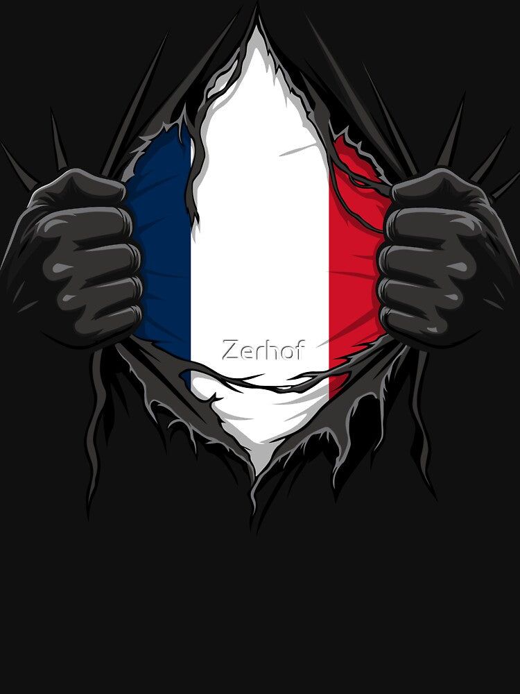 France Flag - National Team Fans by Zerhof