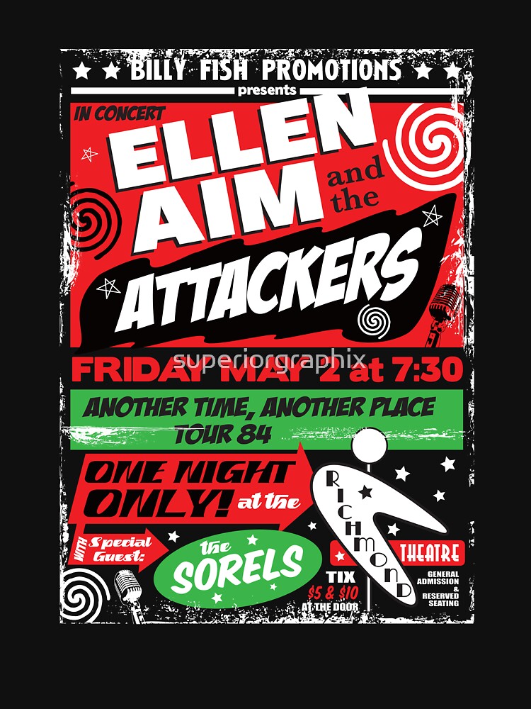 Ellen Aim and the Attackers by superiorgraphix