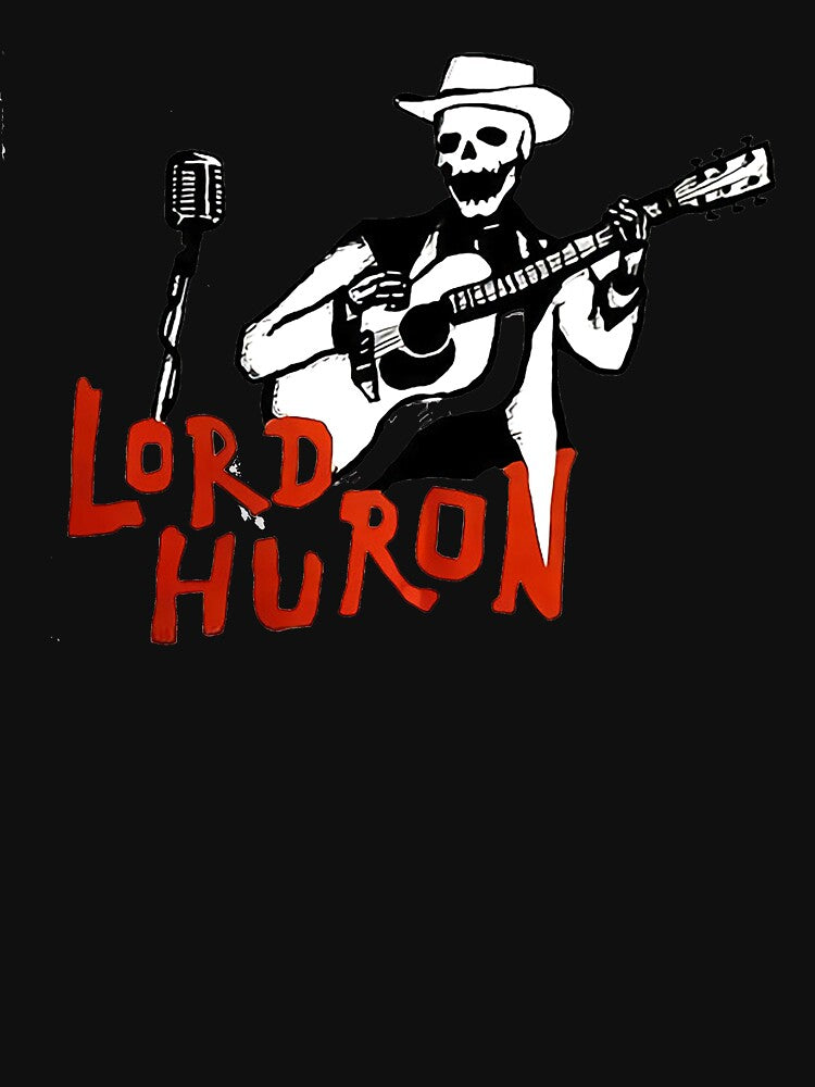 Top Popular Lord Huron Singing Rockabilly Skeleton Men's Tshirt Size S to 2XL by FelixKelly746