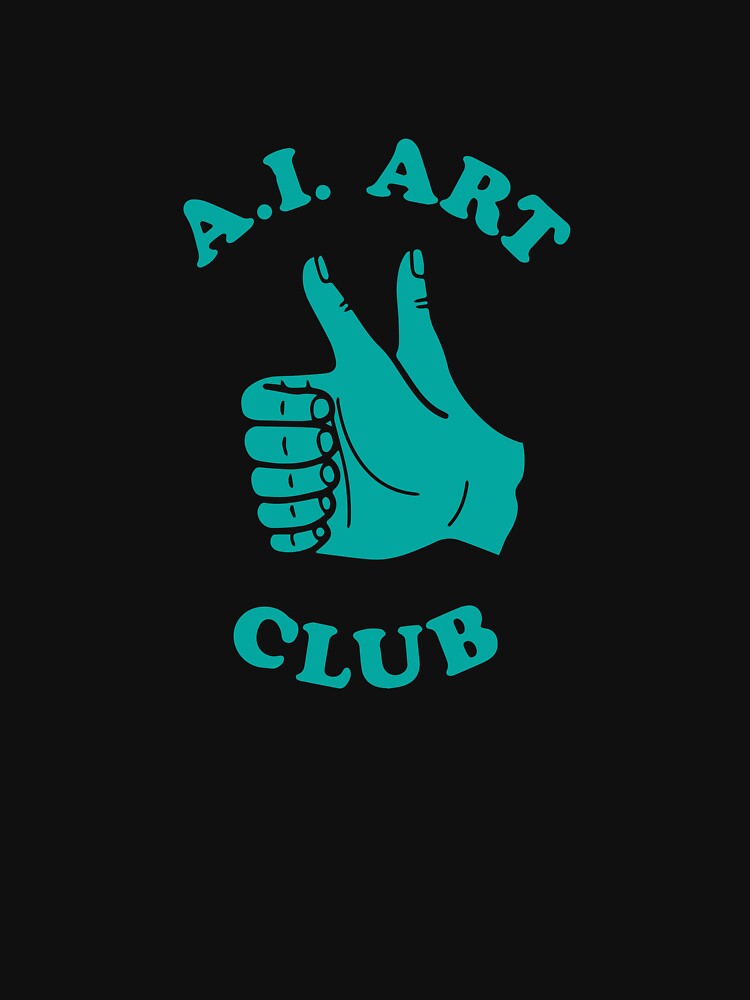 Funny AI Art Club Artificial Intelligence Machine Learning by farhanhafeez