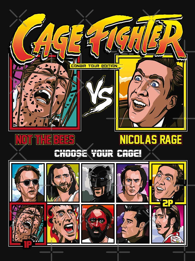 Nicolas Cage Fighter by RetroReview