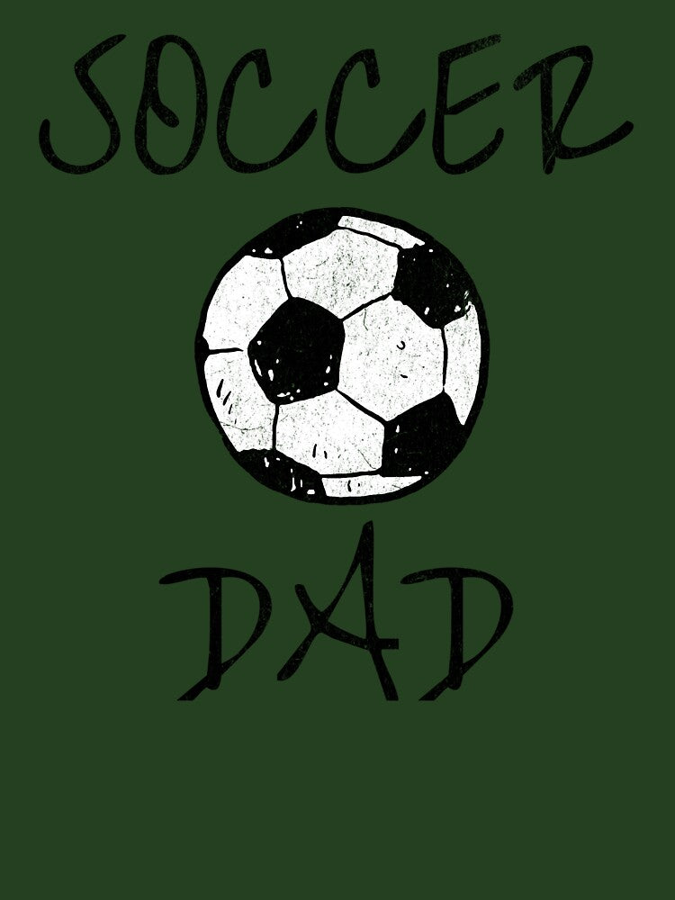 Soccer Dad | Soccer Ball by donwillisjrart