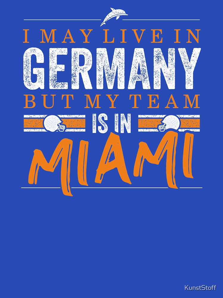 Miami Football Team - Fans from Germany by KunstStoff