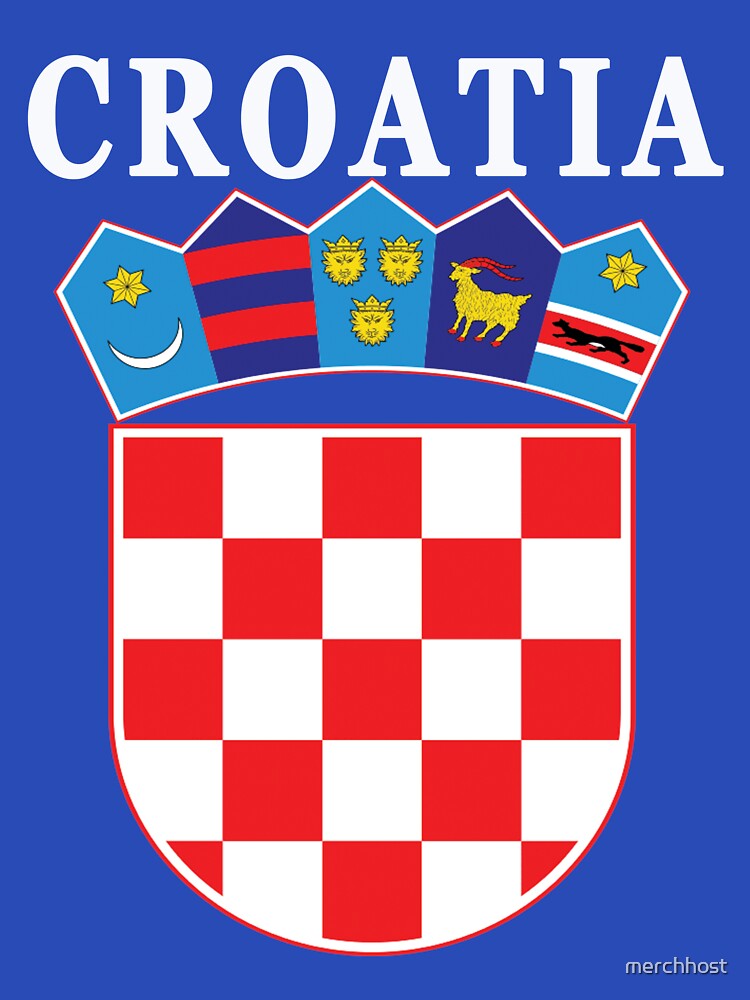 Croatia Deluxe Football Jersey Design by merchhost