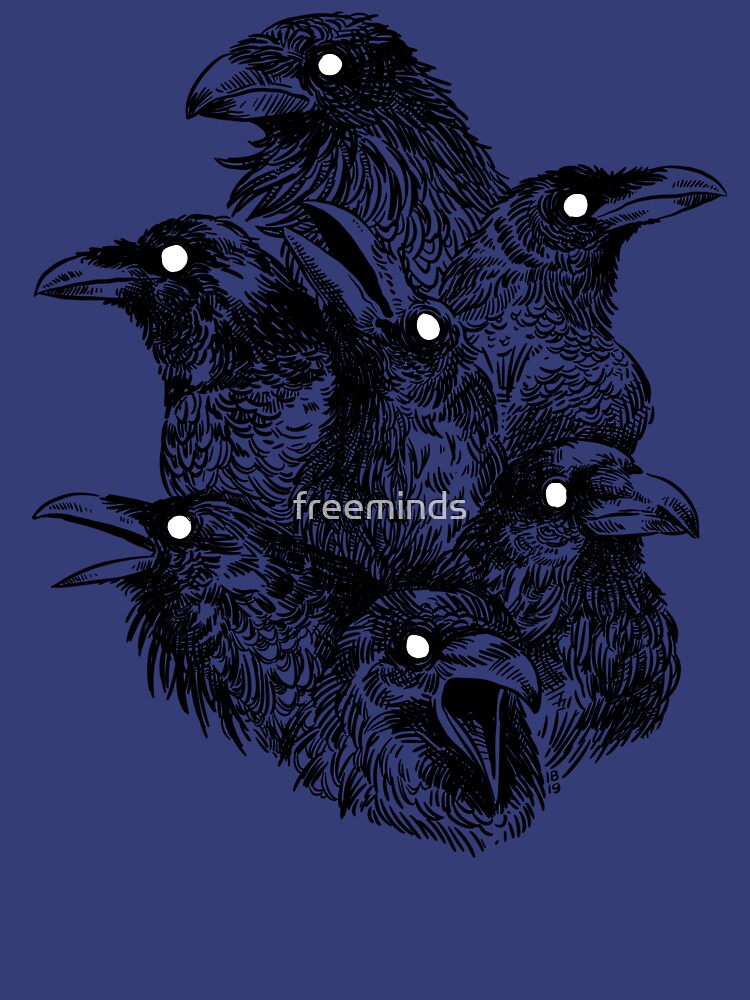 Raven pattern 2 by freeminds