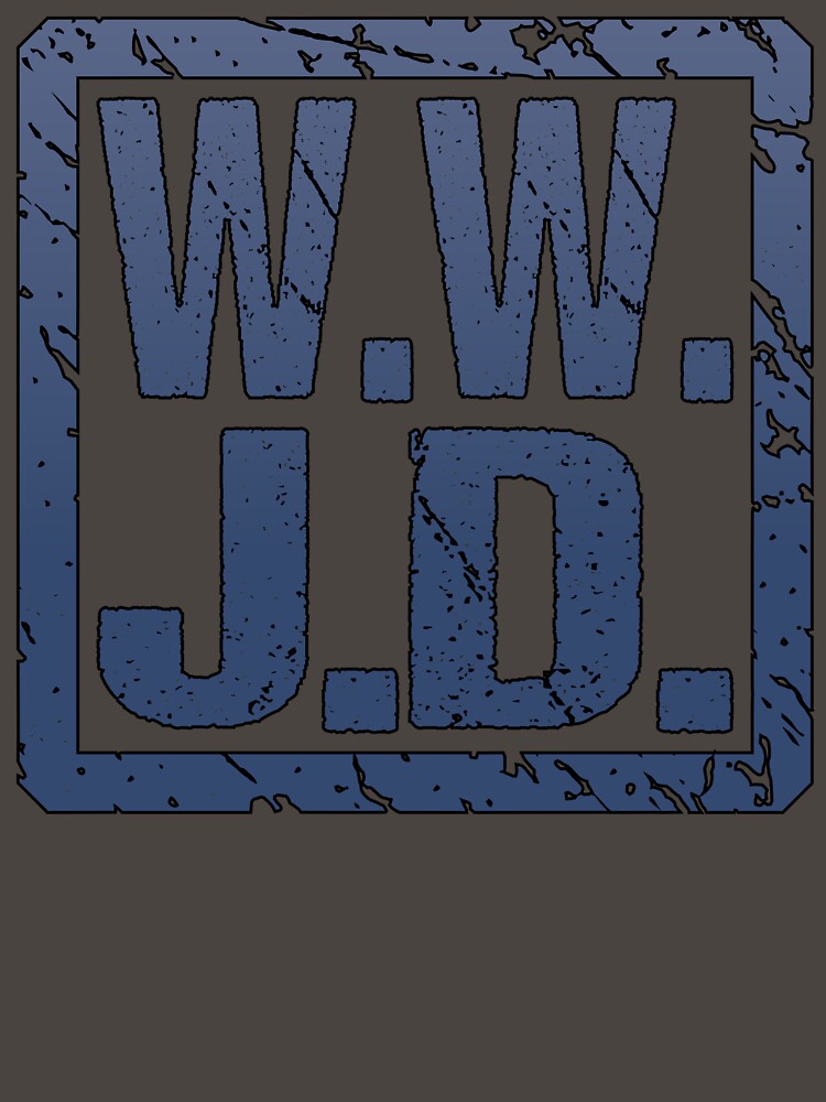 WWJD Grunge by BasedFaithMerch