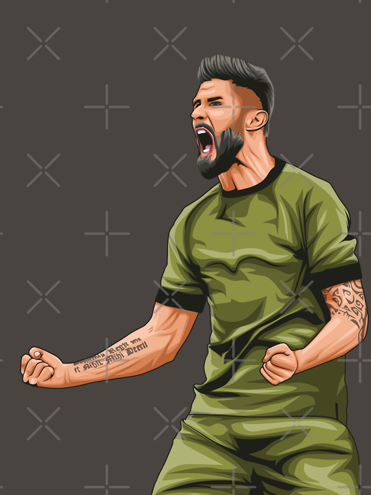 Olivier Giroud by Aldduardo