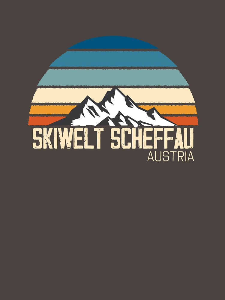 Skiwelt Scheffau Retro Reverie: Vintage Inspired Collection. on dark by rillak
