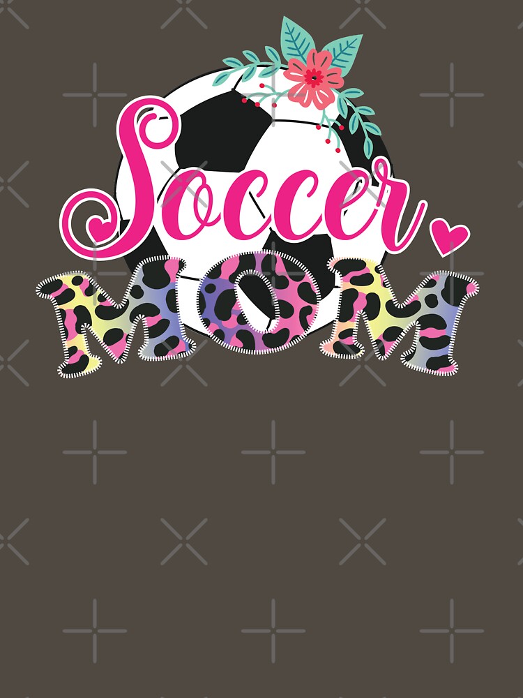 Soccer mom leopard cute - football mom by Studio624