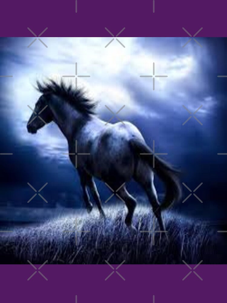Horse with Blue Sky Good Design by Sameer Shrivastava