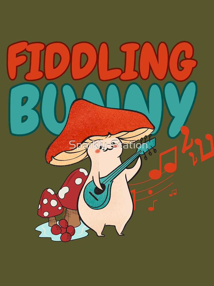 FIDDLING BUNNY by Sparkly-Station