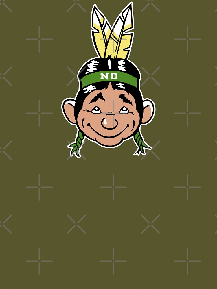 ND Sioux Retro Mascot by JohnnyMacK