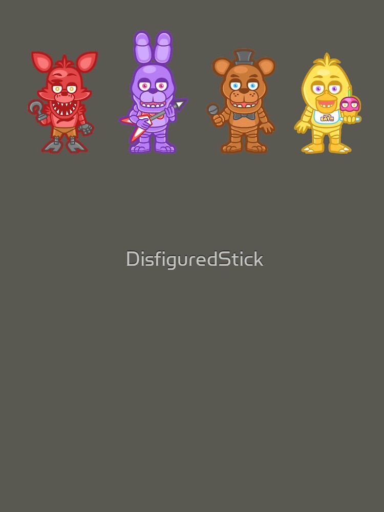 FNAF 1 chibi by DisfiguredStick